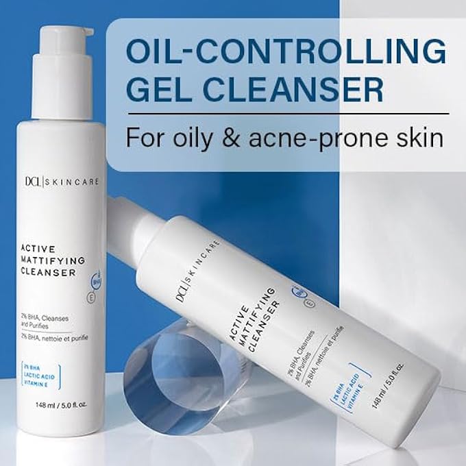 DCL SKINCARE ACTIVE MATTIFYING CLEANSER WITH 2% SALICYLIC ACID, 5.0 FL OZ - Image 2